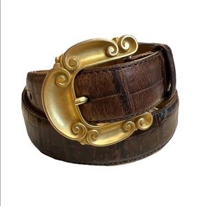 3/$15 fossil leather belt